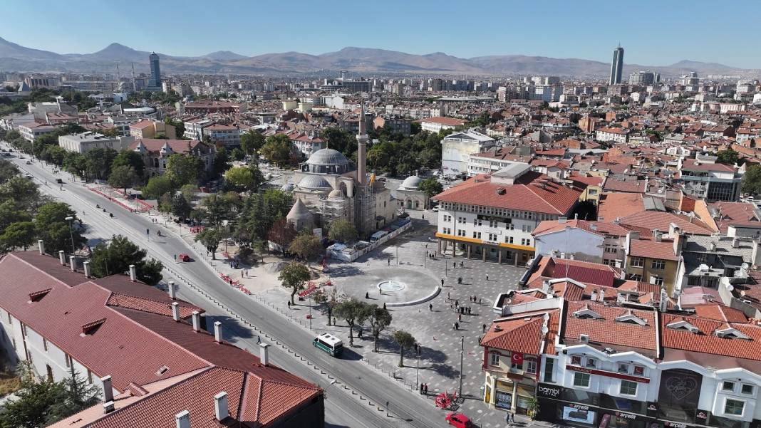 Konya’da tarihi aks için büyük değişim! Yayalara geniş alan, araçlara kısıtlama 5